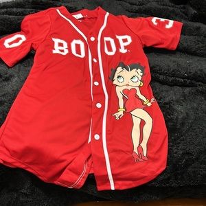 Betty Boop Button Down Jersey